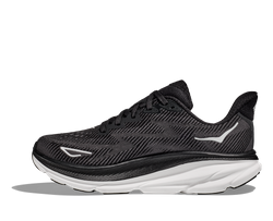 Man Schuhe Hoka Clifton 9 Black/White