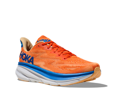 Man Schuhe Hoka Clifton 9 Vibrant Orange/Impala