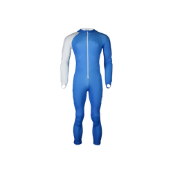 Rennanzug POC Skin GS Natrium Blue/Hydrogen White - 2023/24