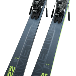 Ski ELAN Primetime 22 Blue PS + EL 10.0 GW Shift BLK/GRN - 2024/25