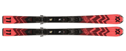 Ski Volkl Racetiger Junior Red (100 - 120) + 7.0 vMotion JR Black - Anthracite - 2024/25