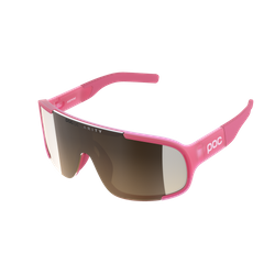 Sonnenbrille POC Aspire Actinium Pink Translucent - 2023/24