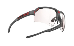 Sunglasses Rudy Project DELTABEAT CHARCOAL MATTE - Multilaser Red