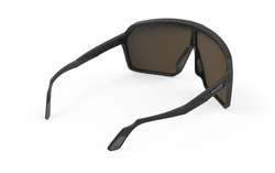 Sunglasses Rudy Project SPINSHIELD BLACK MATTE - Multilaser Blue