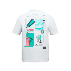 T-Shirt Kastle Logo-T 100 Man White - 2024/25