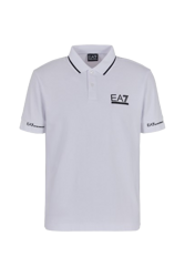 T-shirt Emporio Armani Man Jersey Polo White