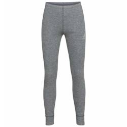 Thermounterwäsche ODLO Active Warm Eco Kids BL Bottom Long Steel Grey Melange - 2022/23