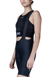 X-BIONIC Corefusion Bib Shorts Opal Black women's cycling shorts - 2024