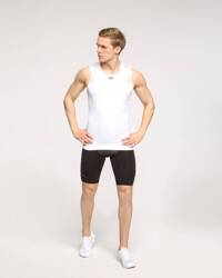 X-BIONIC Invent 4.0 LT Men's Sleeveless T-shirt Arctic White/Opal Black - 2024