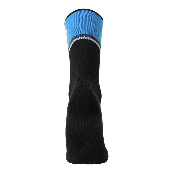 Radsocken UYN Man Cycling One Light Black/Cobalt Blue- 2023