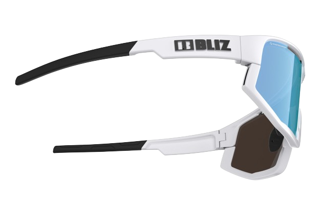 Sunglasses BLIZ Fusion Matt White/Brown Blue