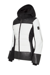 Ski Jacket Descente Sharon White/Black - 2023/24