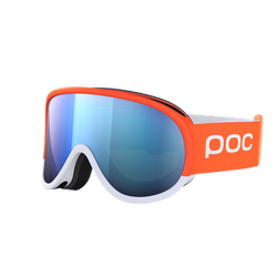 Skibrille POC Retina Mid Race Zink Orange/Hydrogen White/Partly Sunny Blue - 2023/24