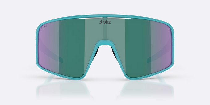 Sonnenbrille BLIZ P001 Frame Matte Turquoise with Blue Green Lenses