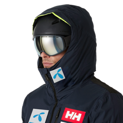 Helly Hansen Kvitfjell Race Puffy Jacket Navy NSF Team - 2024/25