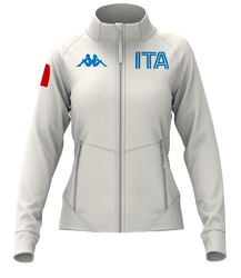 Hoodie Kappa 6CENTO 688 ITA White Coconut/Blue - 2024/25