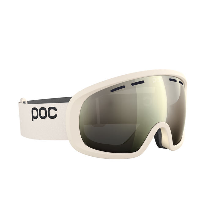 Skibrille POC Fovea Mid Selentine White/Partly Sunny Ivory - 2023/24