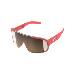 Sonnenbrille POC Aspire Mid Ammolite Coral Translucent - 2023/24
