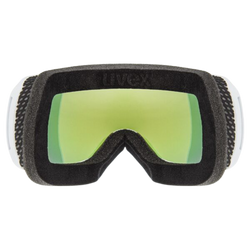 Goggles Uvex Downhill 2100 CV White Matt SL Orange-Green - 2023/24