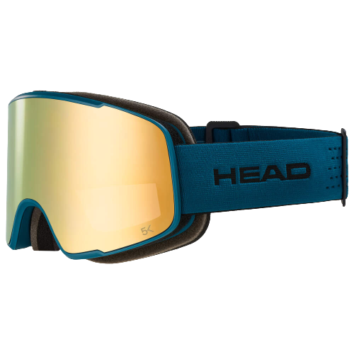 Brille HEAD Horizon 2.0 5K Gold Petrol + ersatzlinse - 2024/25