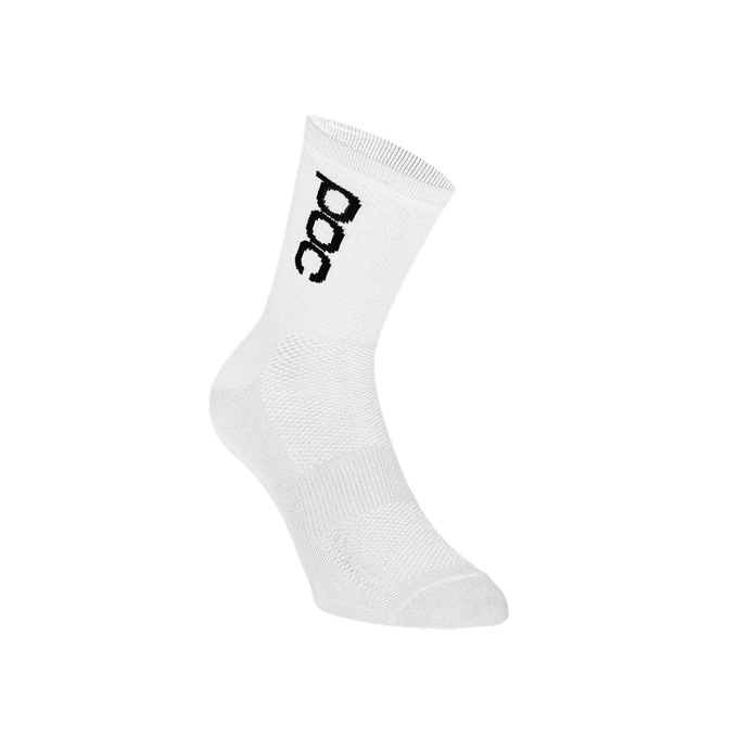 POC Essential Road Sock Short Hydrogen White - 2024