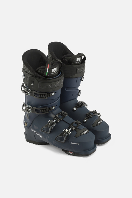 Skischuhe Lange Shadow 100 MV GW Black Blue - 2024/25