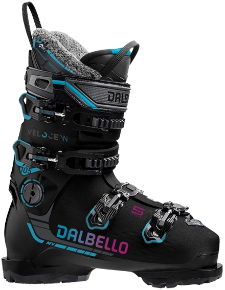 Skischuhe Dalbello Veloce 105 MV W Black/Black - 2025/26
