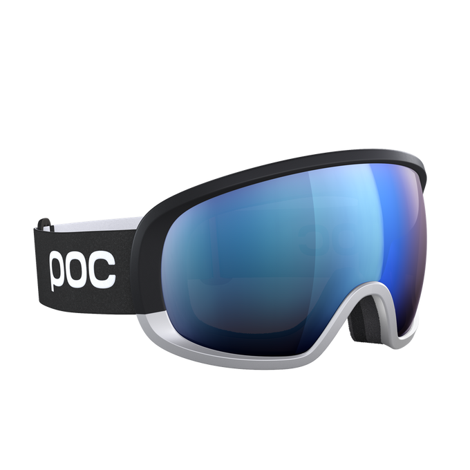 Ski goggles POC Fovea Race Uranium Black/Argentite Silver/Partly Sunny Blue - 2023/24