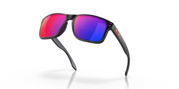 Sonnenbrille Oakley Holbrook Matte Black/Positive Red Iridium - 2023