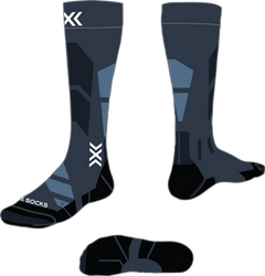 Skisocken X-Socks Ski Perform OTC Marine/Mineral Blue - 2024/25