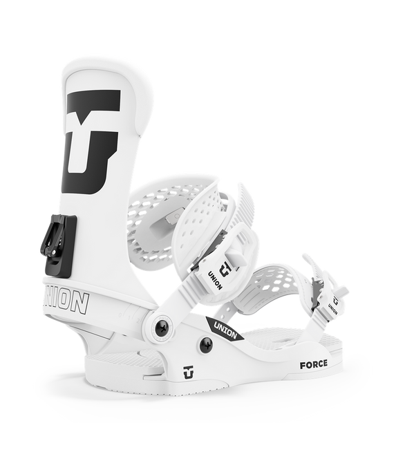 Snowboard Bindings Union Force Classic White - 2024/25