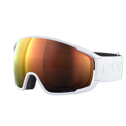 Goggles POC Zonula Hydrogen White/Partly Sunny Orange - 2024/25