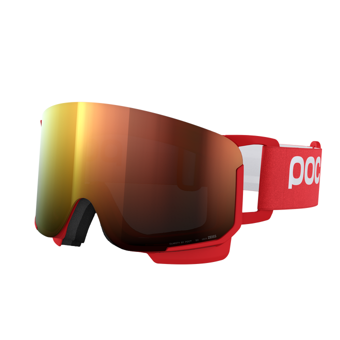 Goggles POC Nexal Raw Prismane Red/Partly Sunny Orange - 2025/26