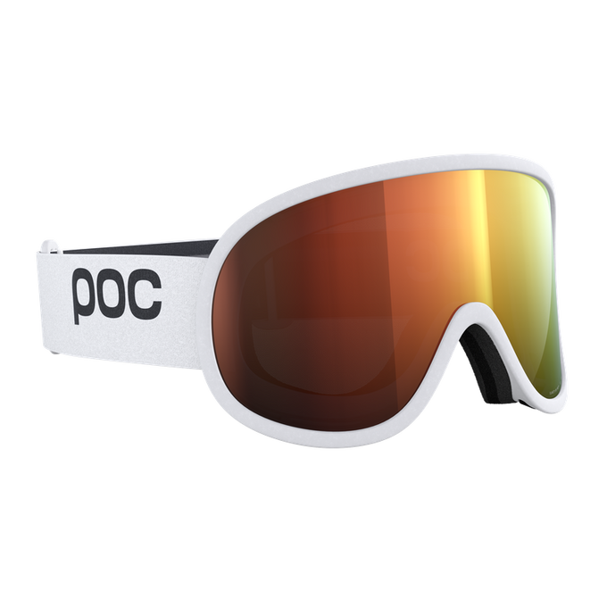 Ski goggles POC Retina Hydrogen White/Partly Sunny Orange - 2024/25