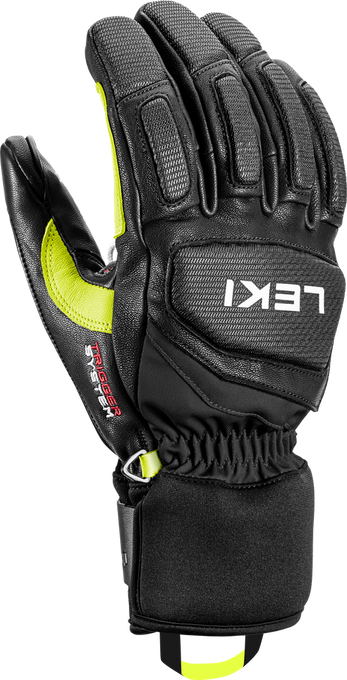 Handschuhe LEKI Griffin Pro 3D Black/Neon - 2024/25