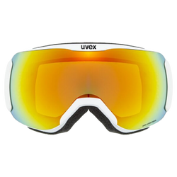 Goggles Uvex Downhill 2100 CV White Matt SL Orange-Green - 2023/24