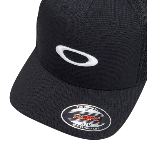 Cap Oakley Ellipse Mesh Black/White - 2025