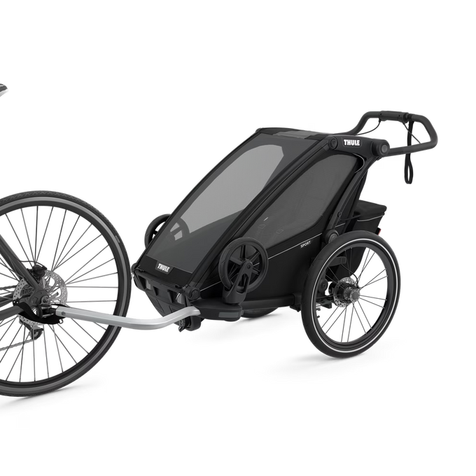 Bicycle Trailer Thule Chariot Sport 1 Midnight Black - 2023