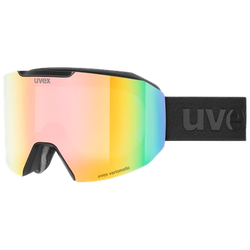 Brille Uvex Evidnt ATTRACT V Black Matt/Mirror Rainbow + spare lens - 2025/26
