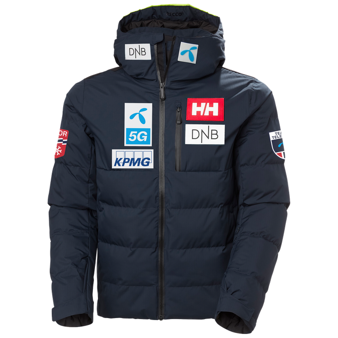 Helly Hansen Kvitfjell Race Puffy Jacket Navy NSF Team - 2024/25