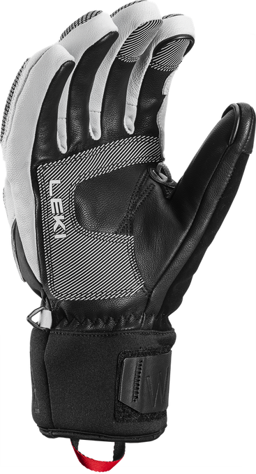 Gloves LEKI Griffin Pro 3D White/Black - 2024/25