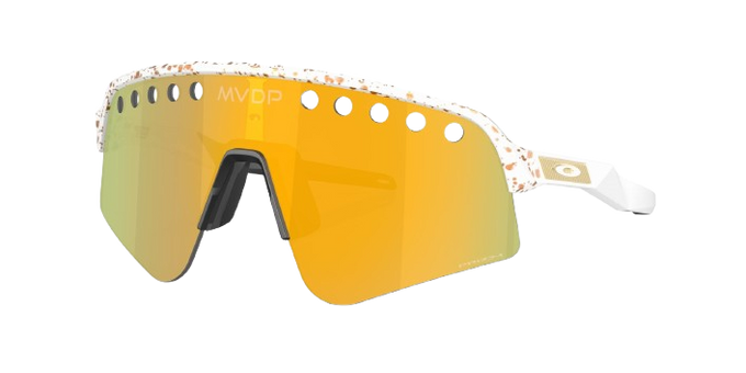 Sonnenbrille OAKLEY Sutro Lite Sweep MVDP Red Gold Splatter Frame/Prizm 24K Lens