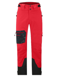 Ski Hosen Ziener Tewes Full-Zip Junior Teamwear Red Black Foggy - 2024/25