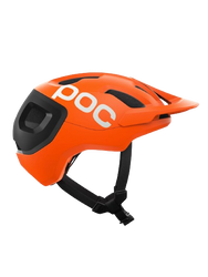 Bicycle helmet POC Axion Race MIPS Fluorescent Orange/Uranium Black Matt - 2024