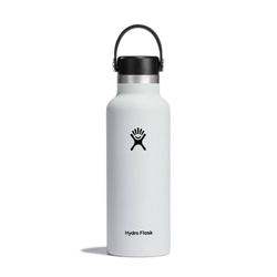 HYDRO FLASK 18 Oz Standard Flex Cap White