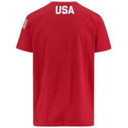 T-Shirt Kappa Eestessi US Red - 2023/24