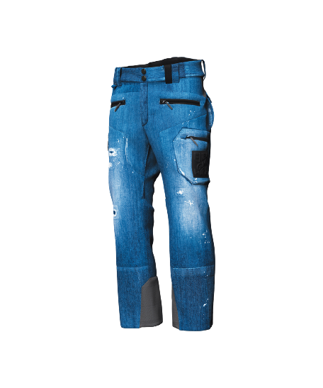 Ski Pants ENERGIAPURA Velvet Color Turquoise Lady