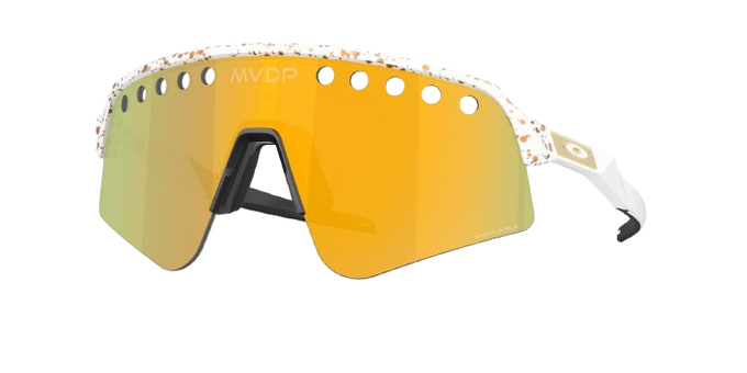 Sonnenbrille OAKLEY Sutro Lite Sweep MVDP Red Gold Splatter Frame/Prizm 24K Lens