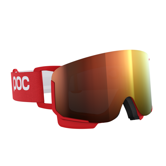 Goggles POC Nexal Raw Prismane Red/Partly Sunny Orange - 2025/26