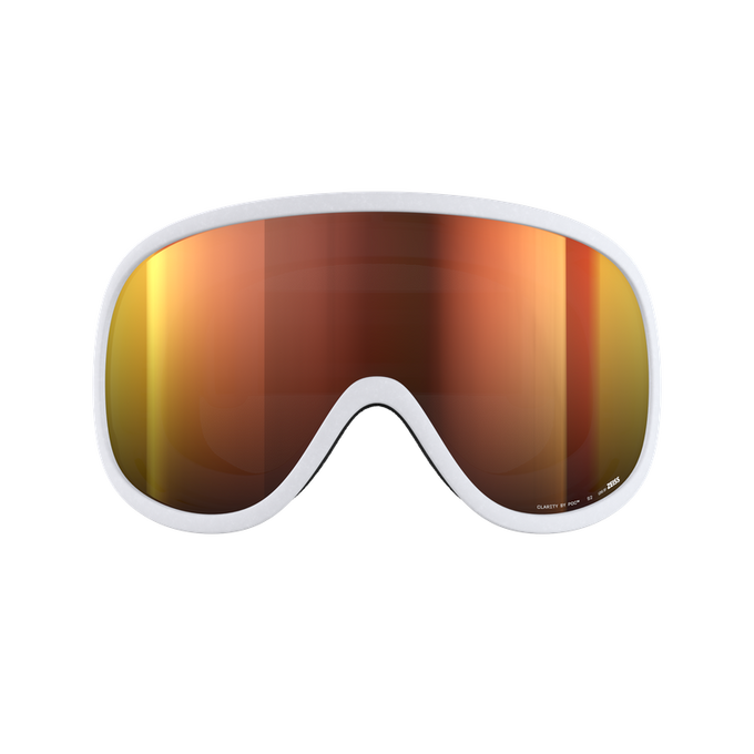 Ski goggles POC Retina Hydrogen White/Partly Sunny Orange - 2024/25